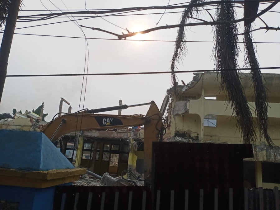 Akses Baru Pekanbaru Segera Dibuka, Kantor BWSS III Mulai Dibongkar