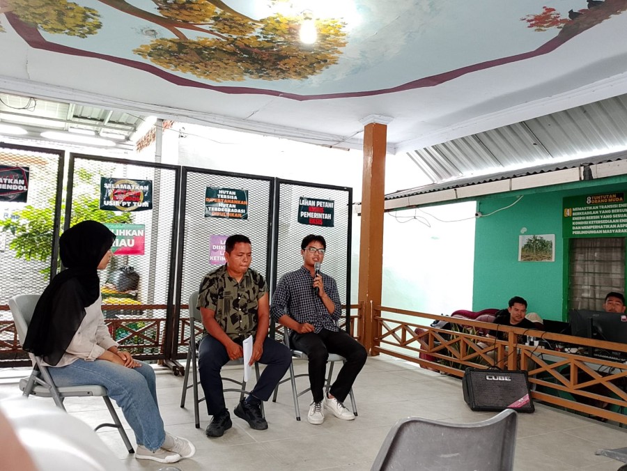 Koalisi Masyarakat Sipil Riau Suarakan Pembebasan Khariq Anhar