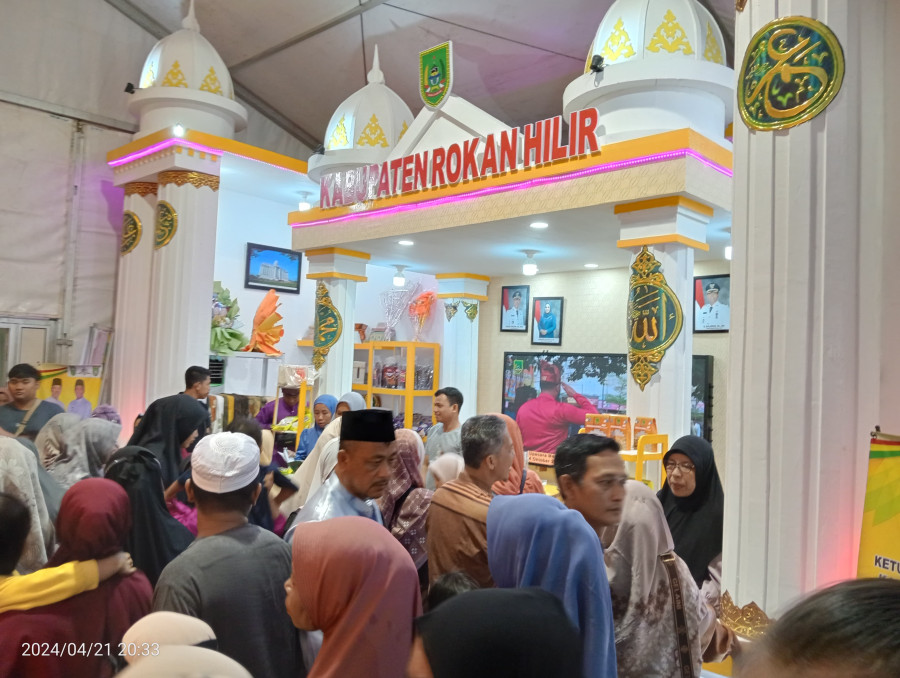 Ramai di Kunjungi, Stand Bazar Rohil Sajikan Berbagai Produk UMKM