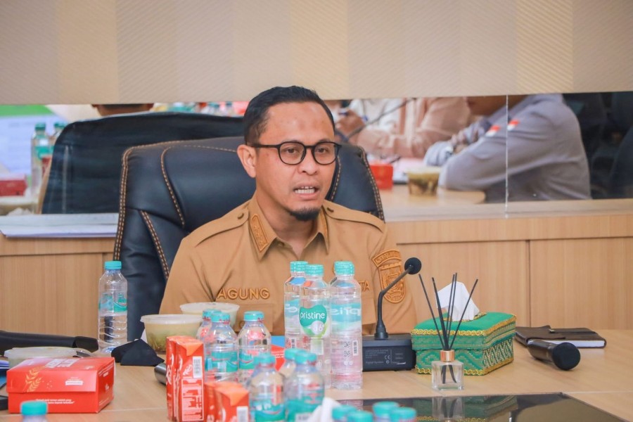 Rapat dengan Baznas, Wako Agung Sinkronkan Program Kerja