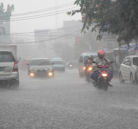 BMKG: Hujan Berpeluang Meluas di Riau Sepanjang Senin