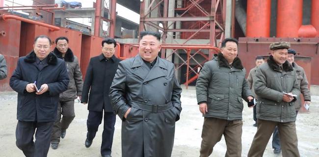 Resmikan pabrik pupuk, Kim Jong Un akhirnya muncul ke publik