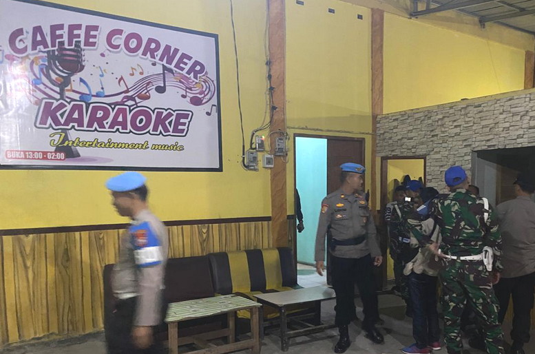Cegah Pelanggaran Etik, Polres dan Kodim Inhu Sisir Tempat Hiburan Malam