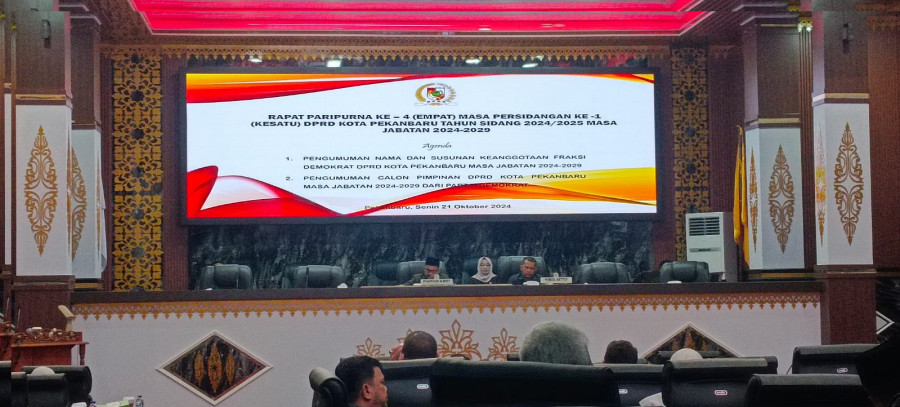 DPRD Pekanbaru Umumkan Nama dan Susunan Keanggotaan Fraksi Partai Demokrat