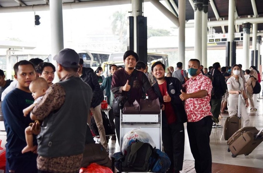 56 Warga Riau dari Sudan Tiba di Pekanbaru
