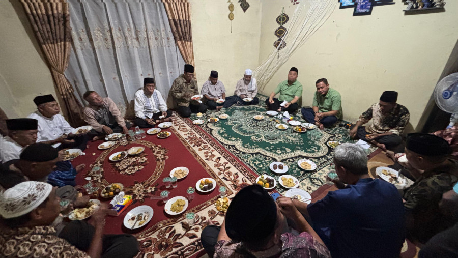 Lebih Dekat dengan AMAn, Warga Bandar Raya Jamu Paslon AMAn Makan Malam