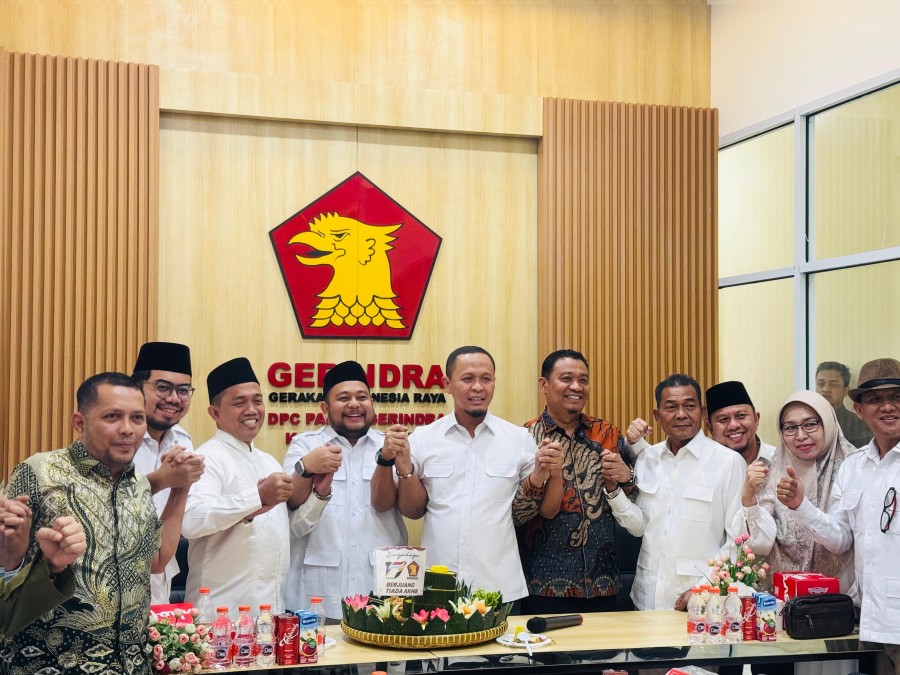 Sebelum Dilantik, Pasangan AMAn Silaturahim ke DPC Partai Gerindra