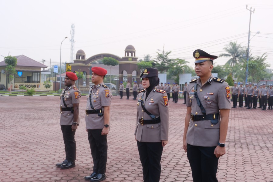 Kapolres Bengkalis Lantik Kasat Reskrim dan Kasat Lantas yang Baru