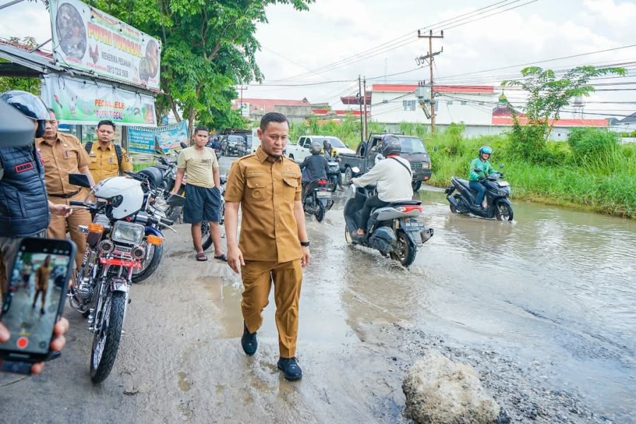Wujud Komitmen Pemko Pekanbaru, 29 Ruas Jalan Dioverlay Jelang Akhir Tahun