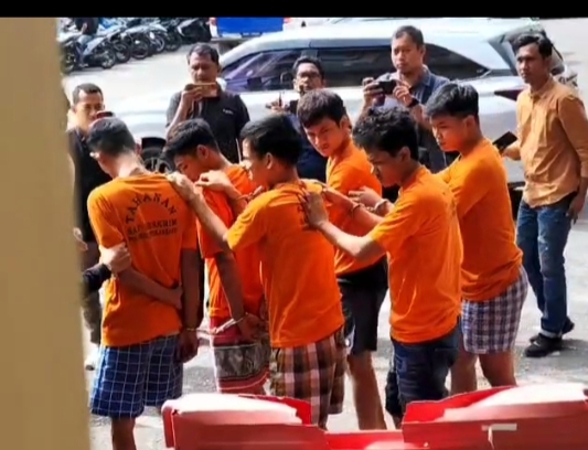 Polresta Pekanbaru Gulung Sindikat Curanmor, Satu Pelaku Ditembak karena Melawan