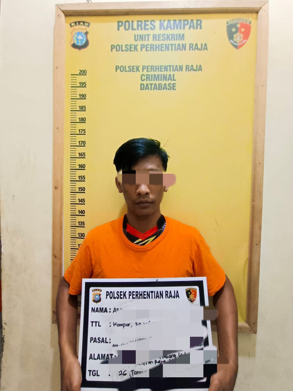Cabuli Pacar yang Masih di Bawah Umur, Pria di Kampar Masuk Jeruji Besi