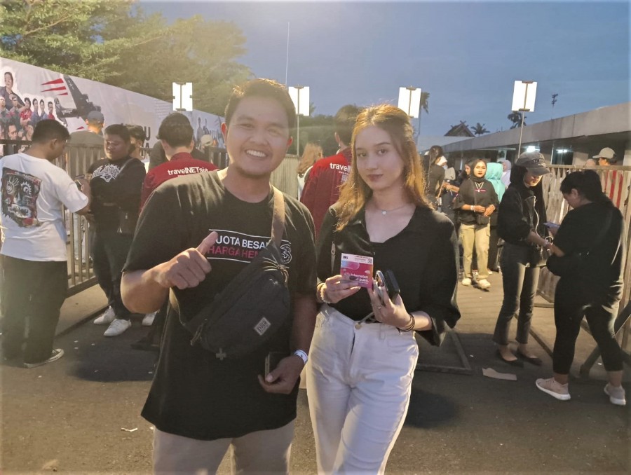 Melalui Brand Tri, Indosat Dukung Acara Huru Hara Fest di Jambi