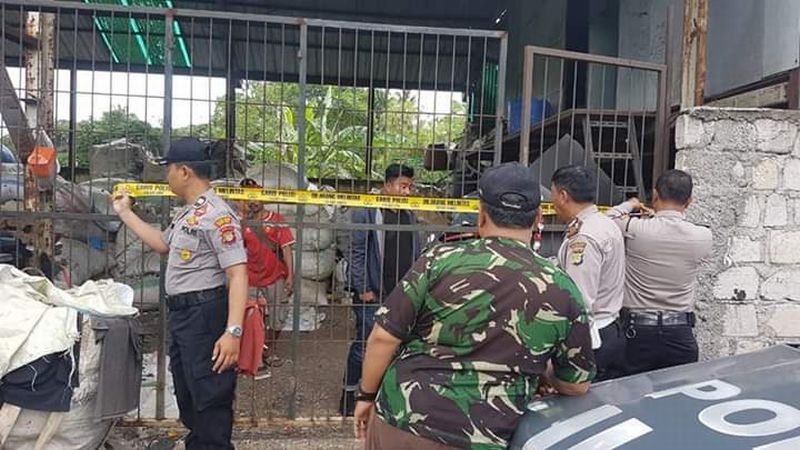 Pekerja Tewas Tergiling Mesin Limbah Plastik, Evakuasi Tubuh sampai 1 Jam