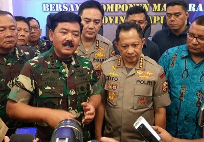 Kendalikan Suasana, Kapolri dan Panglima TNI Akan Tinggal Sepekan di Papua