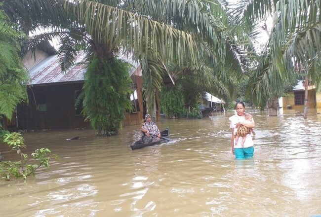 Akibat Banjir di Kampar, 191 Warga Terkena Penyakit