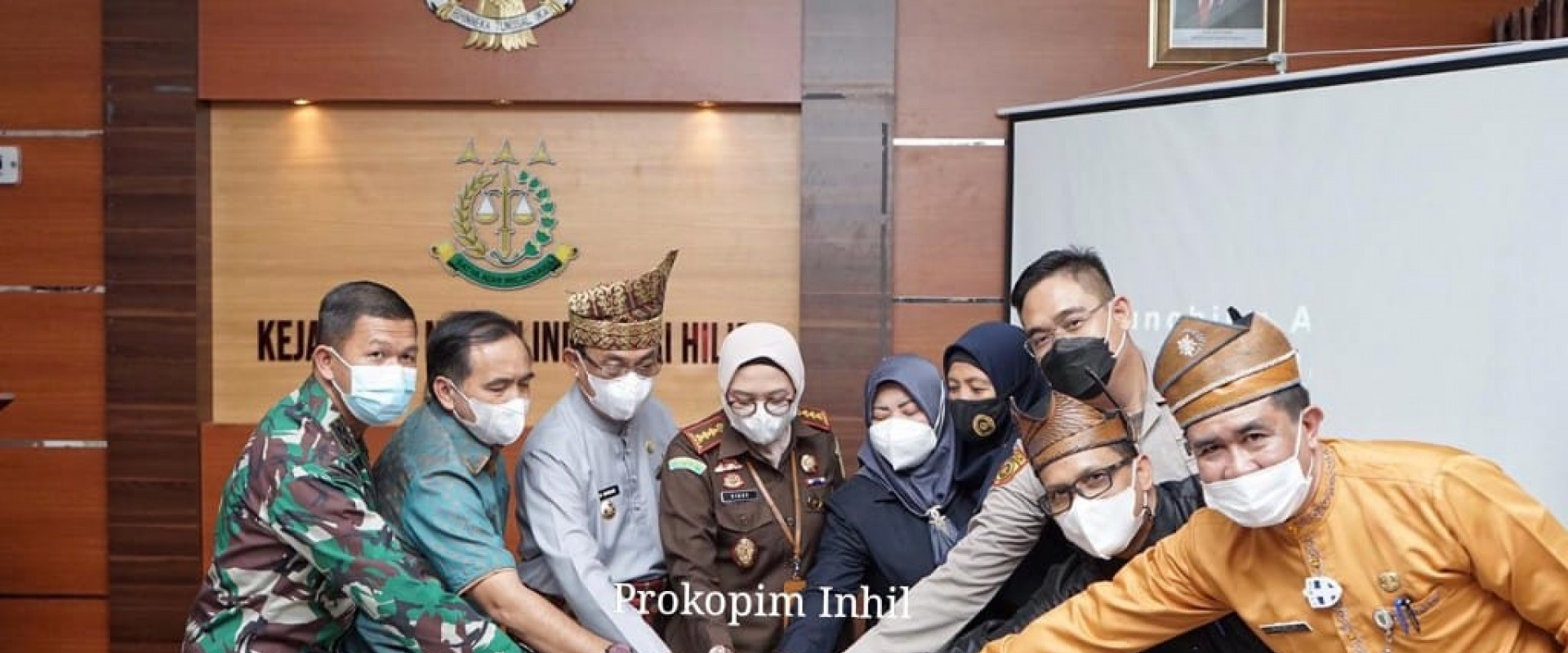 Bupati Inhil Hadiri acara louncing Aplikasi Digital arsip by Rini (DABRI)