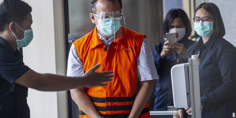 Edhy Prabowo Terima Rp24,6 Miliar dari Eksportir Benur 