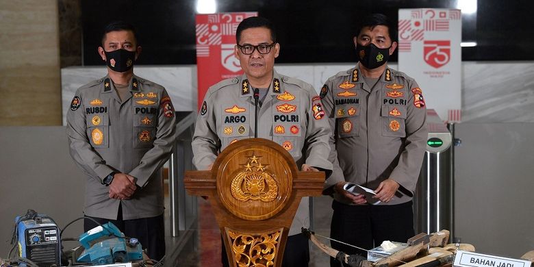 Polri: Biaya Latihan Rakit Bom Jamaah Islamiyah Rp65 Juta 