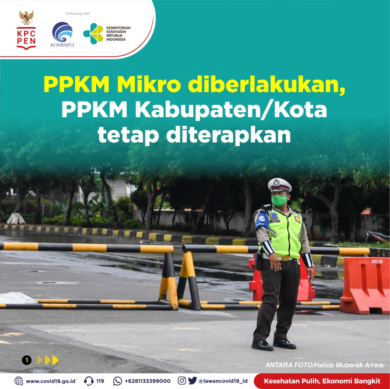 PPKM Mikro Diperkuat 22 Juni-5 Juli, Ini Aturan Pembatasannya 