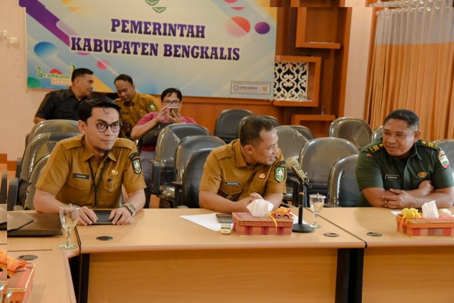 Wabup Bengkalis Ikuti Rapat Pengendalian Inflasi, Fokus Produk Halal dan Stabilitas Harga
