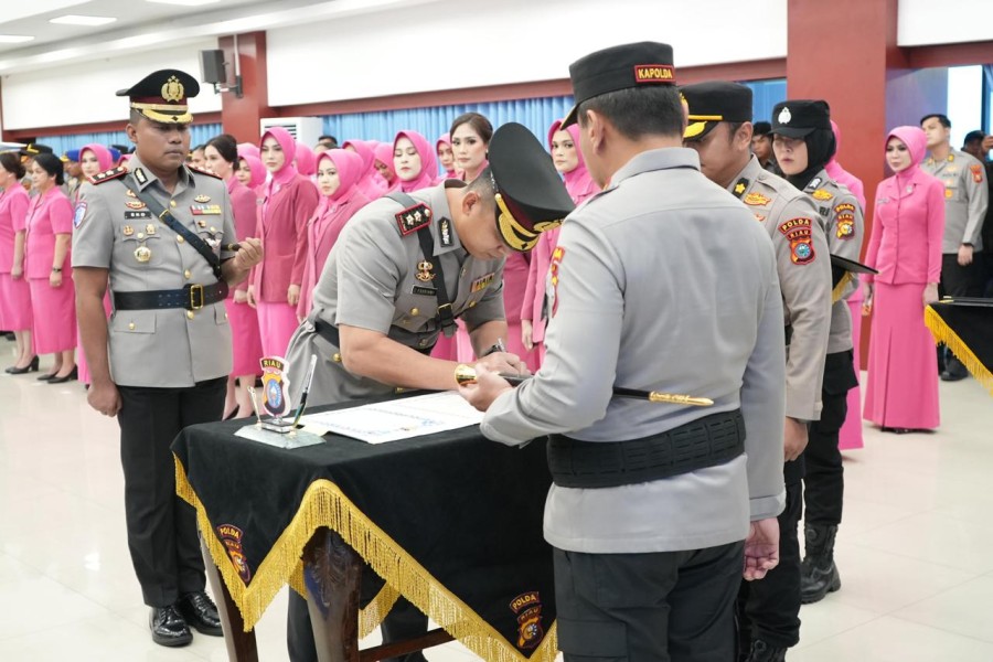 Tongkat Komando Polres Bengkalis Beralih ke AKBP Eko Rubiyanto