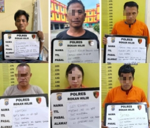 Bersenjata dan Brutal! Komplotan Perampok BRILink di Rohil Diringkus Polisi