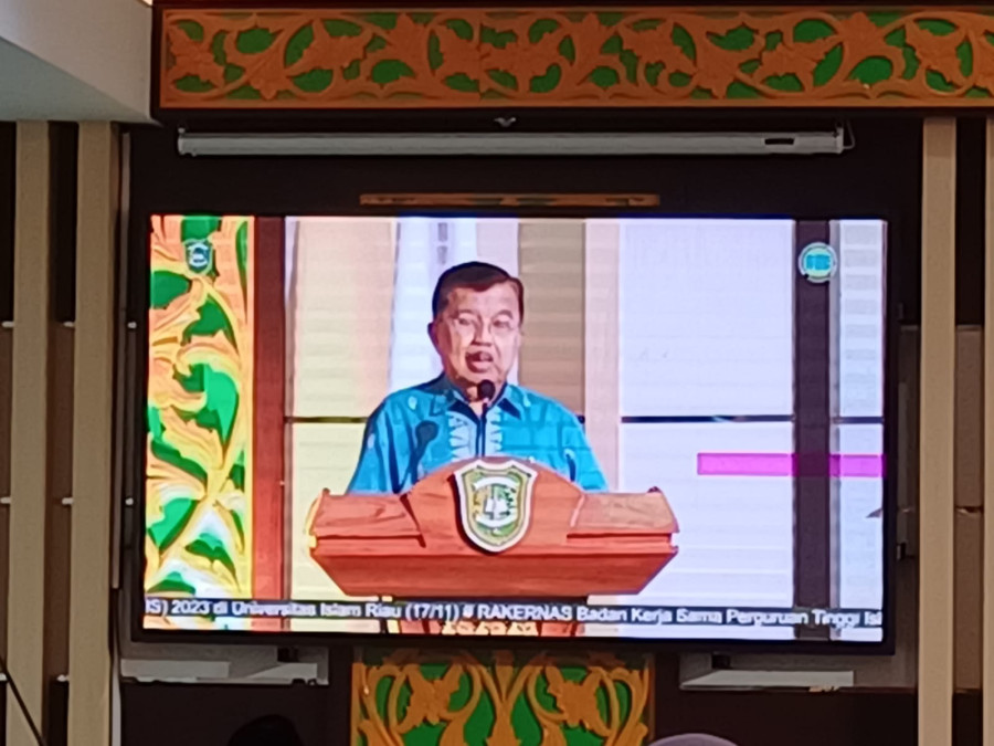 Lantik Pengurus BKSPTIS, Jusuf Kalla Minta PT Dorong Generasi Muda Jadi 