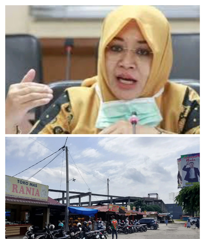 Intsiawati Ayus Janji Lanjutkan Revitalisasi Pasar Cik Puan, Pedagang Sambut Baik
