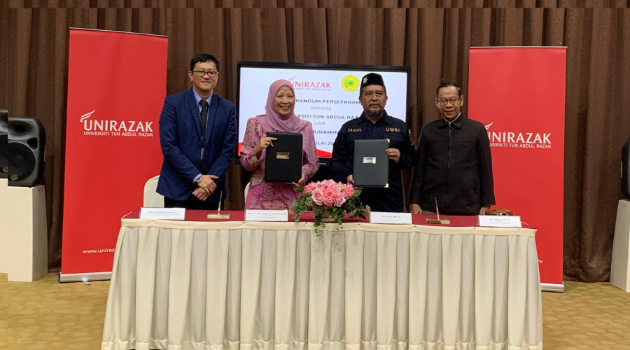 Perkuat Internasionalisasi Kampus, UMRI Tandatangan MoU dengan Universiti Tun Abdul Razak Malaysia