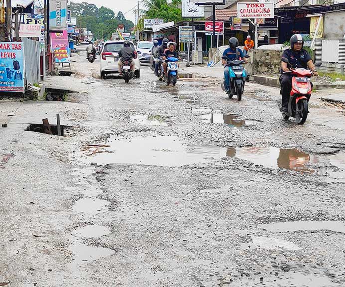 Jelang Idul Fitri Pemko Pekanbaru Bakal Perbaiki 23 Ruas Jalan