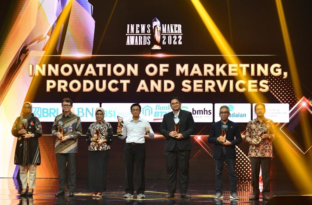 Buah Transformasi Digital: Kartu Emas Pegadaian Raih Penghargaan Inewsmaker Awards 2022