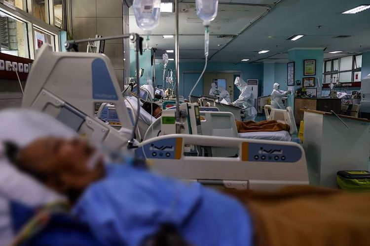 Pecah Rekor Lagi, Kasus Covid-19 Indonesia Tambah 21.807 Orang