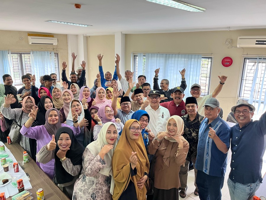 PWI Riau dan IKWI Pererat Silaturahmi Lewat Halal Bihalal, Raja Isyam: Tetap Semangat, Jangan Terpengaruh