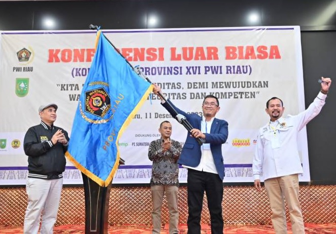 Segera Dilantik, Ini Susunan Kepengurusan PWI Riau Periode 2023-2028