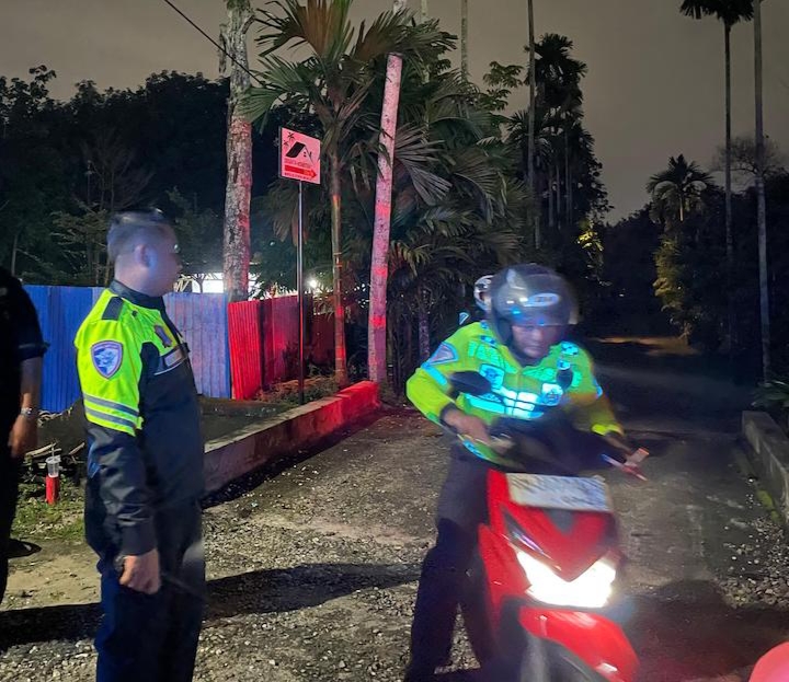 Polresta Pekanbaru Amankan 36 Sepeda Motor saat Razia Balap Liar