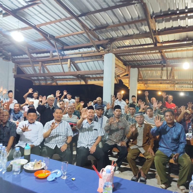Kampanye Paslon AMAn, Warga Rumbai Barat Mantap Coblos Nomor Lima