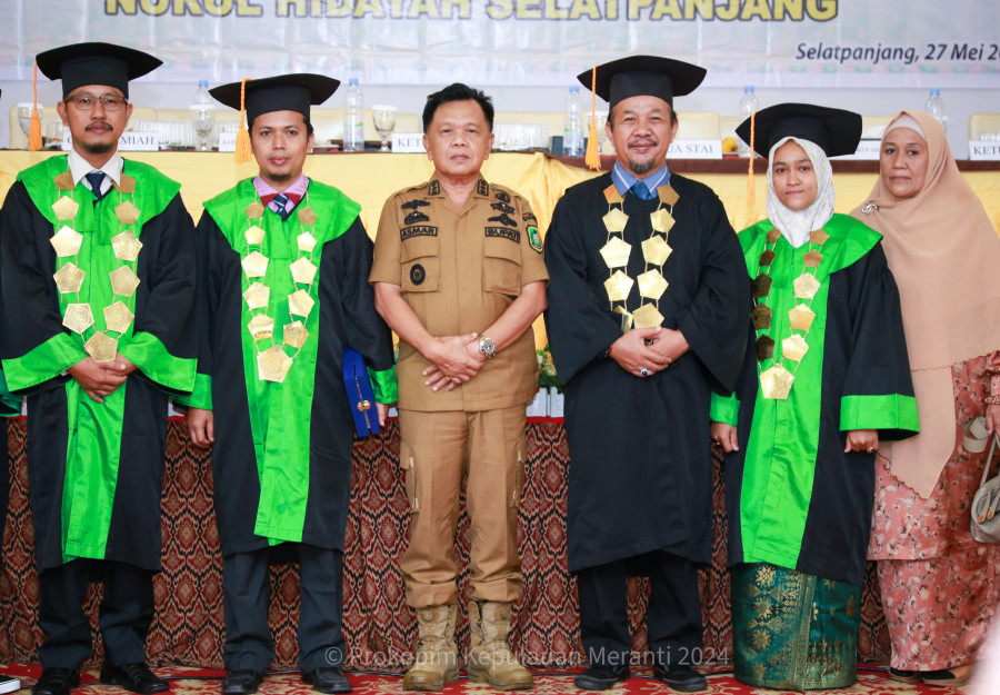 Hadiri Wisuda STAI NH, Asmar : Semoga Memberi Kontribusi Positif