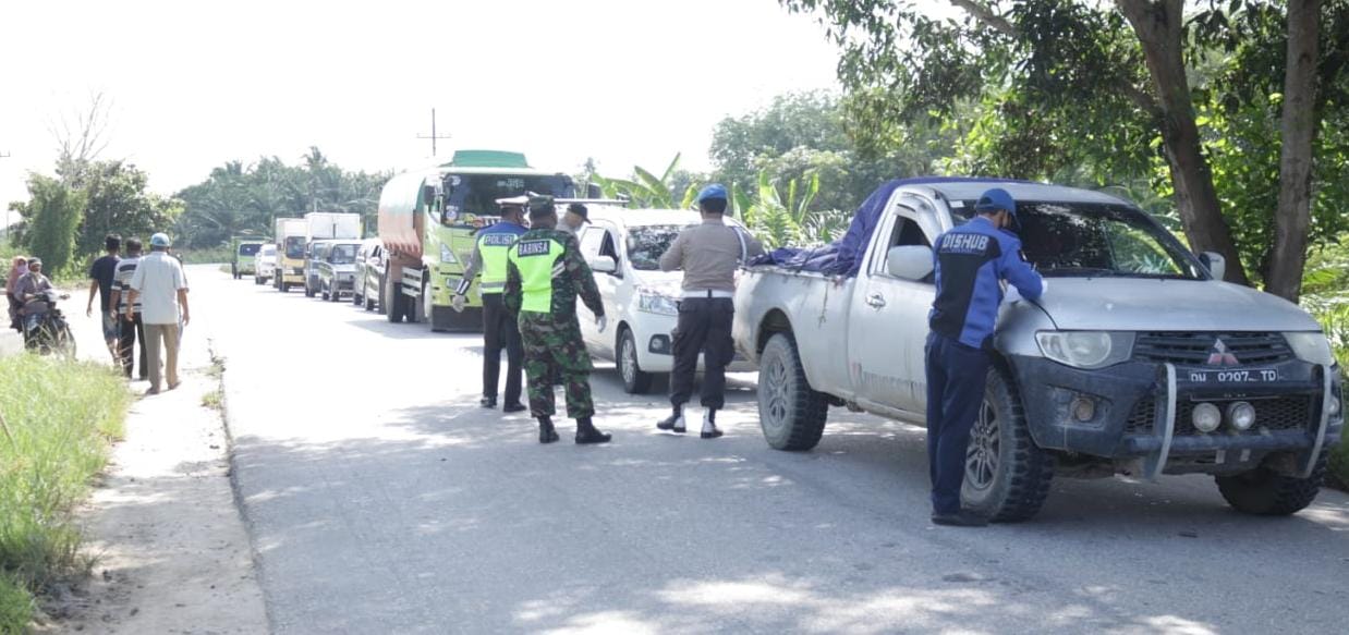 PSBB di Siak Berjalan Lancar, Bupati Dukung Program Pemerintah