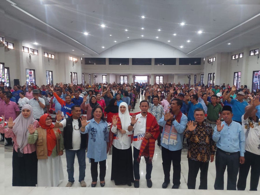 Targetkan Kemenangan, Masyarakat Batak Payung Sekali Siap Coblos Paslon AMAn