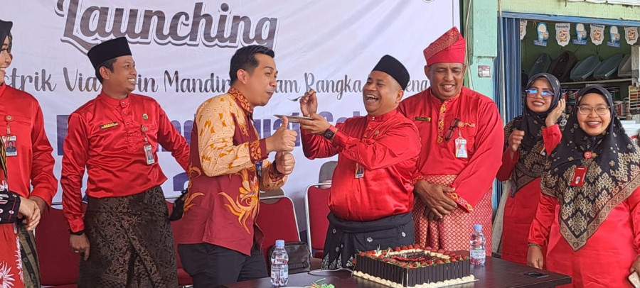 BUMD Tuah Sekata Launching Pembayaran Listik via Livin Mandiri