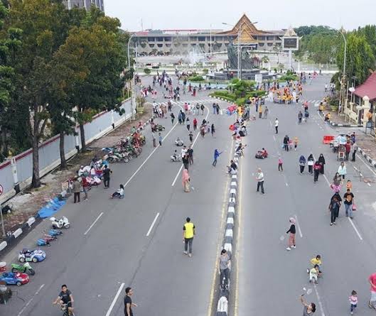 Hore! Besok Dishub Pekanbaru Kembali  Buka Car Free Day