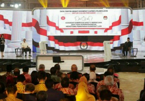 Penonton yang Tertawakan Prabowo saat Debat Capres Tak Diundang KPU Lagi