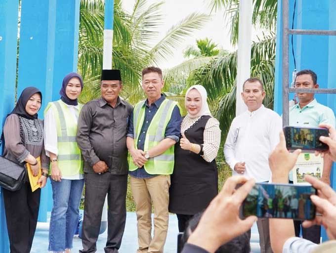 Tahun Ini Pemkab Rohil Bangun 28 Sumur Bor Bagi Masyarakat