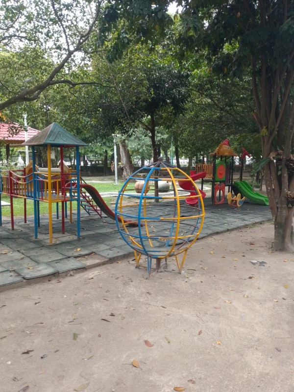 Pengunjung Ruang Terbuka Hijau di Pekanbaru Wajib Pakai Masker