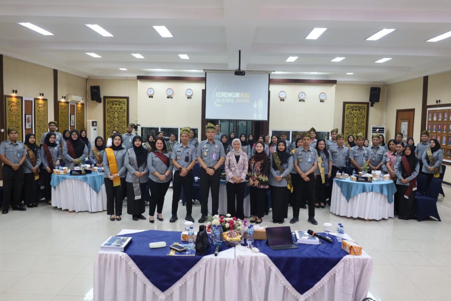 Kemenkum Riau Jalani Penilaian WBBM 2026