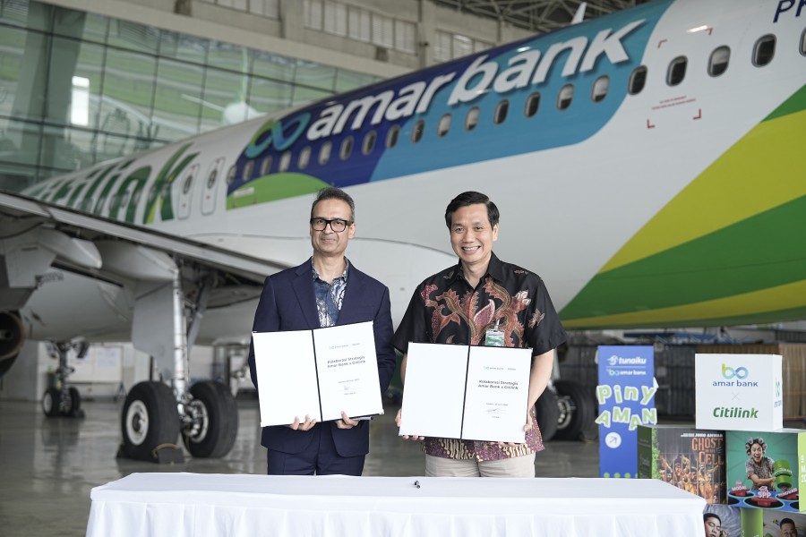 Gandeng Citilink, Amar Bank Bidik Penguatan Layanan bagi Masyarakat Mobile