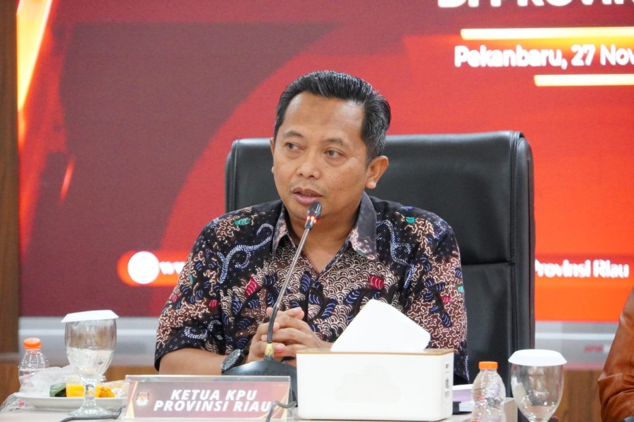 KPU Riau Gandeng Pegiat Pemilu, Demokrasi Lebih Kuat dan Transparan