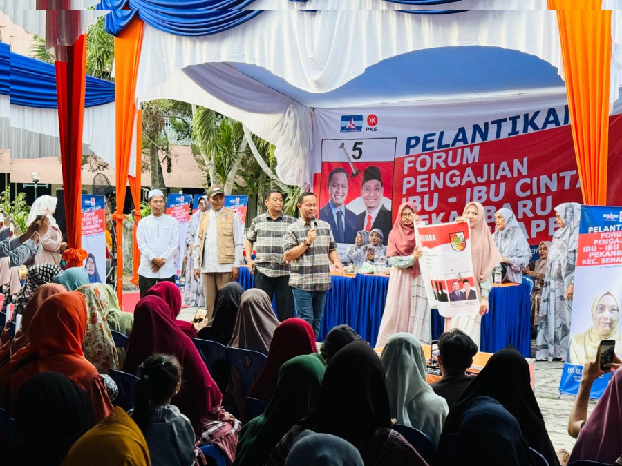 Lantik Forcintaku Senapelan, Paslon AMAn Perkenalkan Aplikasi Aman Transportasi