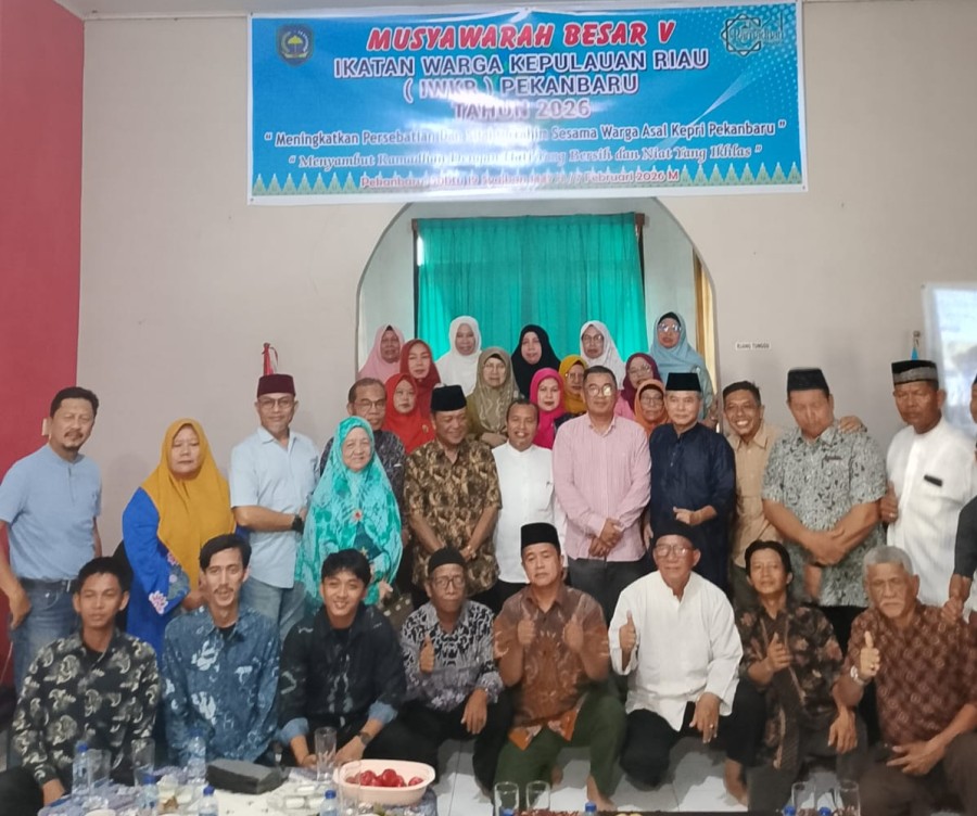 Raja Isyam Azwar Terpilih Aklamasi sebagai Ketua IWKR Pekanbaru 2026 - 2030