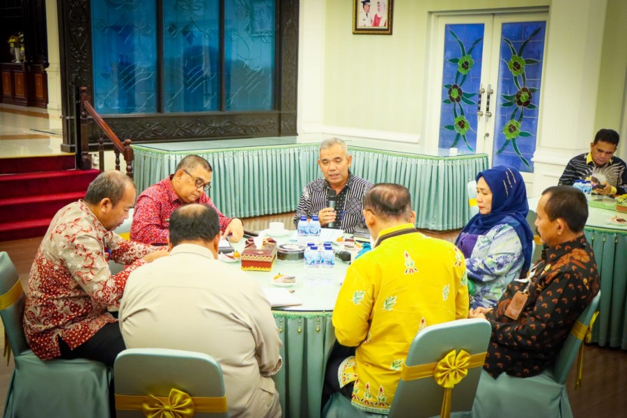 Jelang Puncak HAKIN, Pj Bupati Kampar Koordinasi dengan Plh Gubri